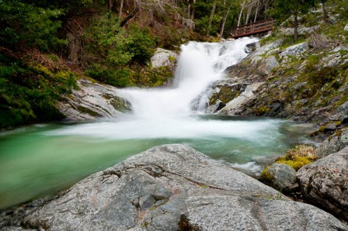 Upper Brandy Creek Falls (X Marks the Spot)