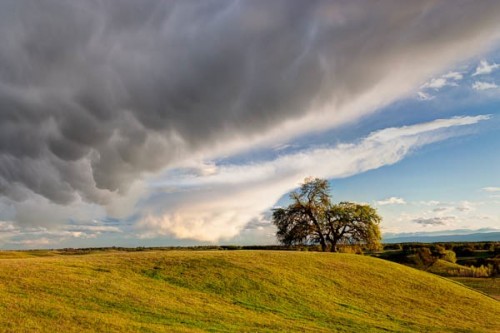 Mamutus Clouds over Red Bluff