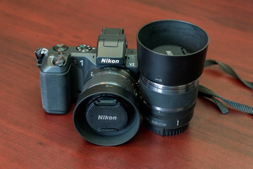 Nikon-1-V2-with-Lenses